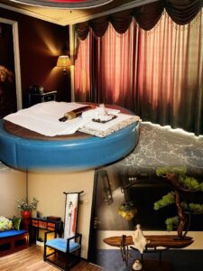 Hotel massage environment