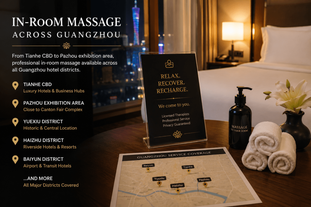 Best Areas in Guangzhou for Hotel Massage Services