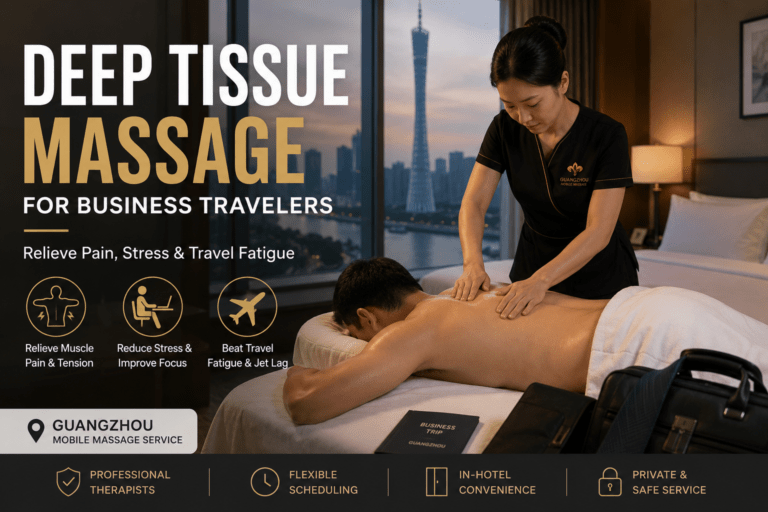 Deep Tissue Massage for Business Travelers: Relieve Pain, Stress & Travel Fatigue
